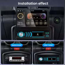 autoradio écran rétractable CARPLAY ANDROID AUTO