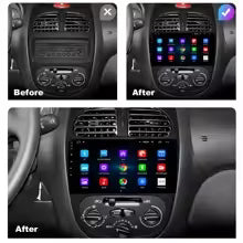 Carplay Android Auto pour Peugeot 206 2001 - 2016